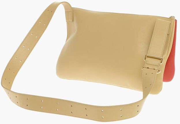 Сумка через плечо Jil Sander Soft Leather Двухцветная