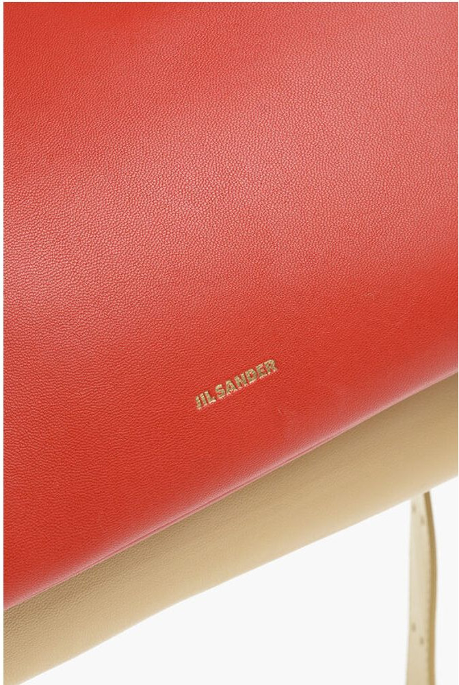 Сумка через плечо Jil Sander Soft Leather Двухцветная