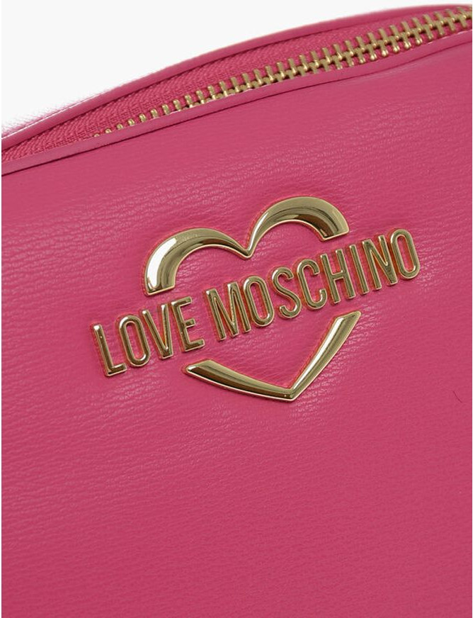 Сумка кросс-боди Moschino LOVE из искусственной кожи с золотистыми деталями