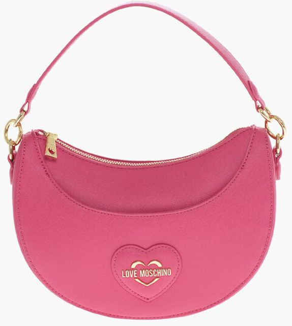 Tote Bag Moschino LOVE Saffiano Faux Leather ECO-FRIENDLY Hobo Bag