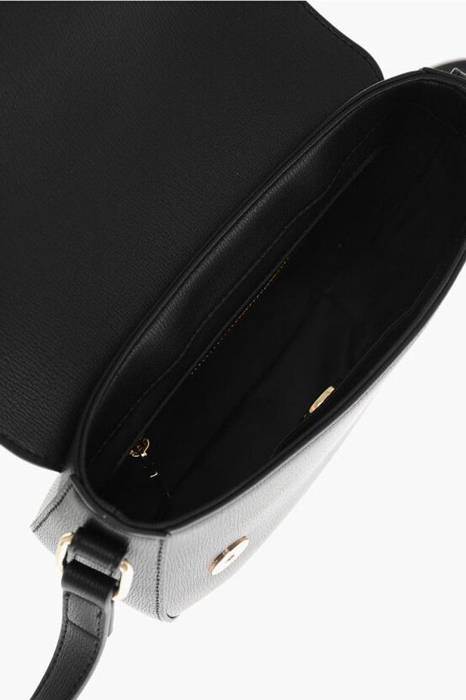 Crossbody sumkasi LOVE Moschino Faux Leather Crossbody sumkasi Double Metal Heart bilan