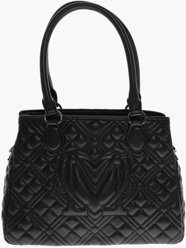 Moschino LOVE Sumkasi Tikilgan Sun'iy Charm Sumka Remontas Uchun Yong'irli Katta Ko'prik Bilann
