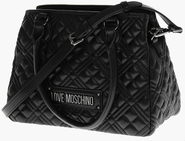 Moschino LOVE Sumkasi Tikilgan Sun'iy Charm Sumka Remontas Uchun Yong'irli Katta Ko'prik Bilann