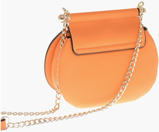 Сумка через плечо Moschino LOVE из экокожи с цепочкой-ремешком и золотистой