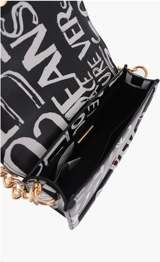 Shoulder bag Versace JEANS COUTURE All-Over Logo Printed Faux Leather