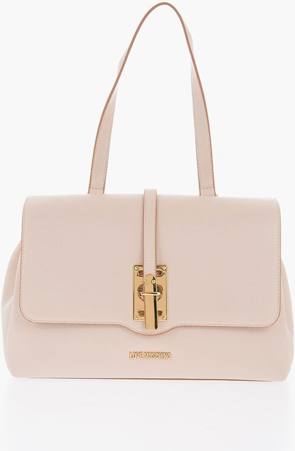 Crossbody sumkasi Moschino LOVE Sun'iy charm sumkasi