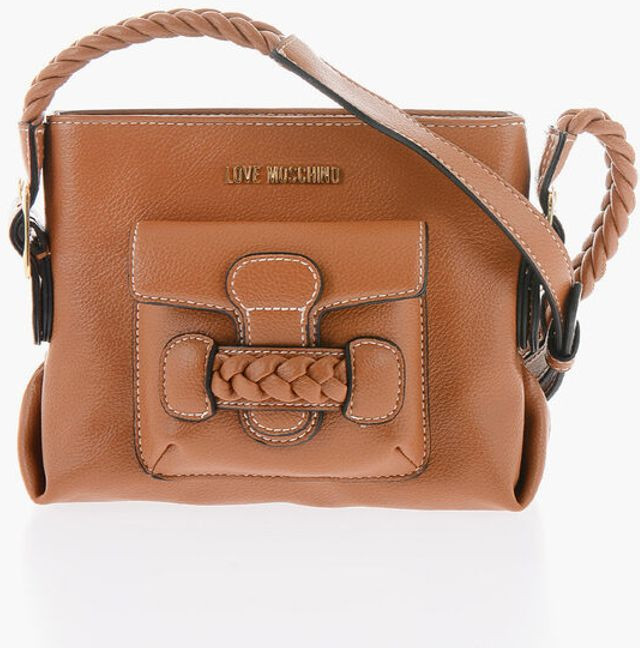 Crossbody sumkasi Moschino LOVE Yelim teri