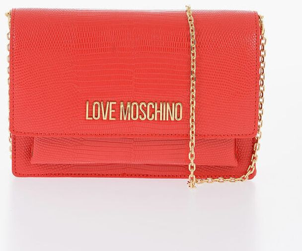 Bag LOVE Croco-effect Faux Leather LIZARD