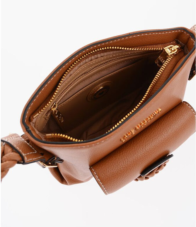 Crossbody sumkasi Moschino LOVE Yelim teri