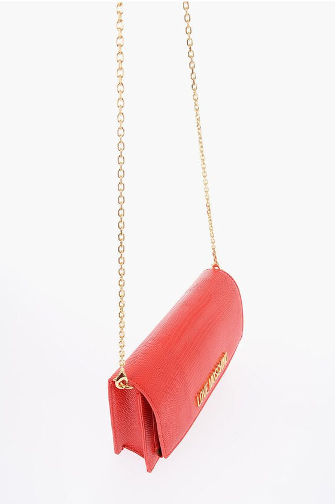 Bag LOVE Croco-effect Faux Leather LIZARD