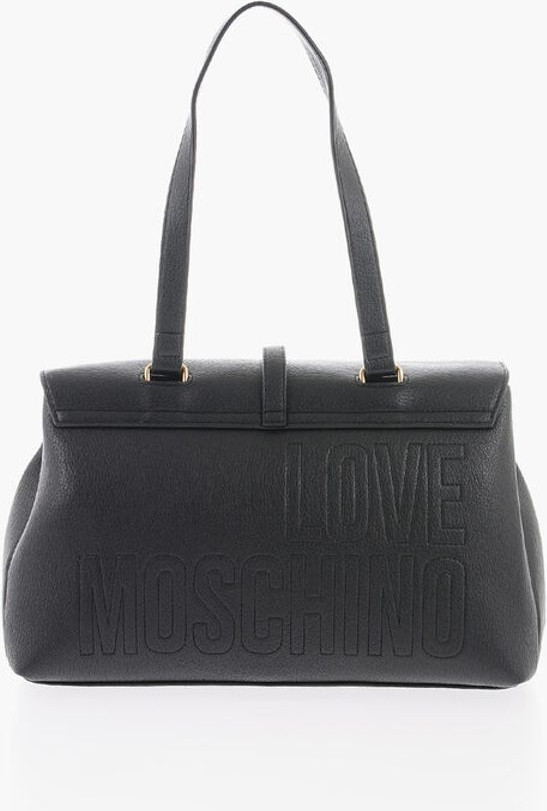Сумка через плечо Moschino LOVE из искусственной кожи со съемным ремнем