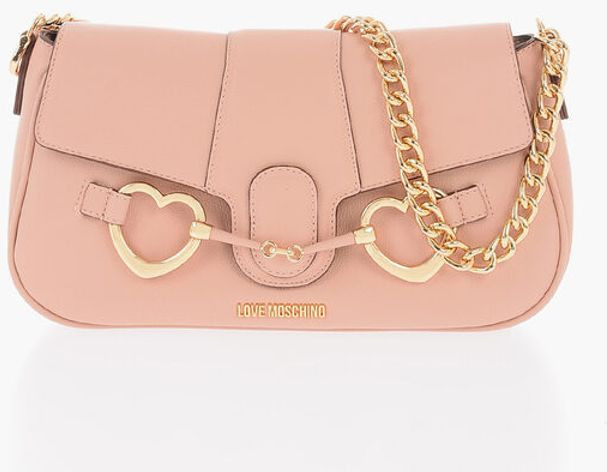 Shoulder Bag Moschino LOVE Faux Leather BIG HEARTBIT