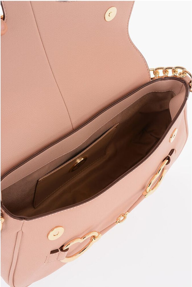 Shoulder Bag Moschino LOVE Faux Leather BIG HEARTBIT