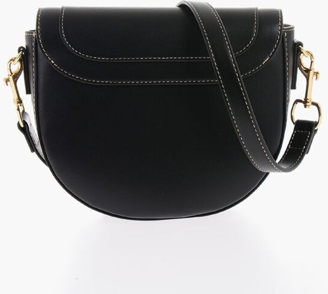 Crossbody Sumkasi Moschino LOVE Sun'iy Teridan Yo'rg'a Sumkasi Remontlanadigan Yelkali Bog'lamli