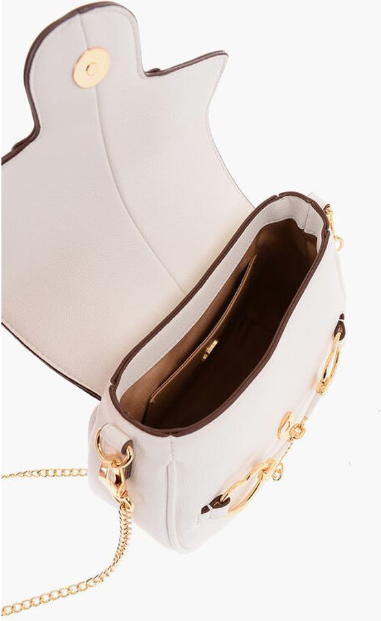 Crossbody sumkasi Moschino LOVE Faux Leather BIG HEARTBIT