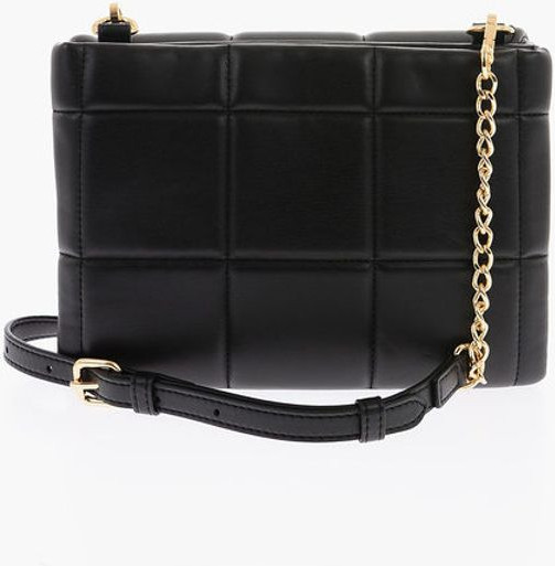 Bag Moschino LOVE Quilted Faux Leather Bag with Removable Shoulder Strap