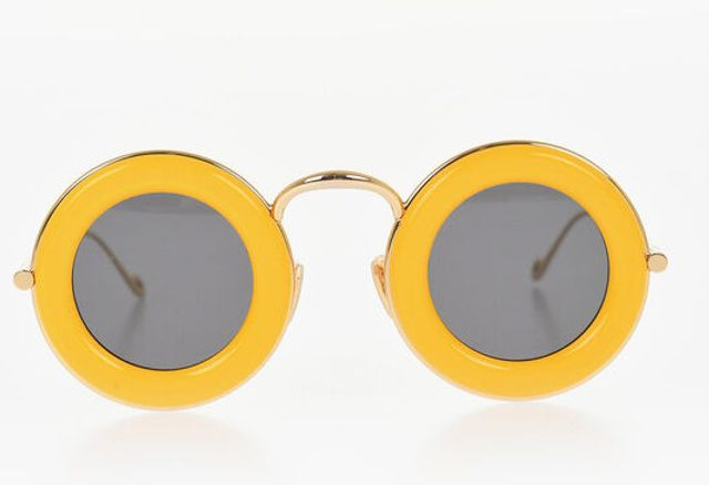 Sunglasses Loewe Round Sunglasses with Metal Frame
