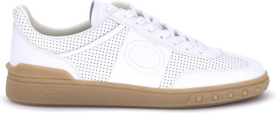 White Rubber Low Top Sneakers Valentino Garavani