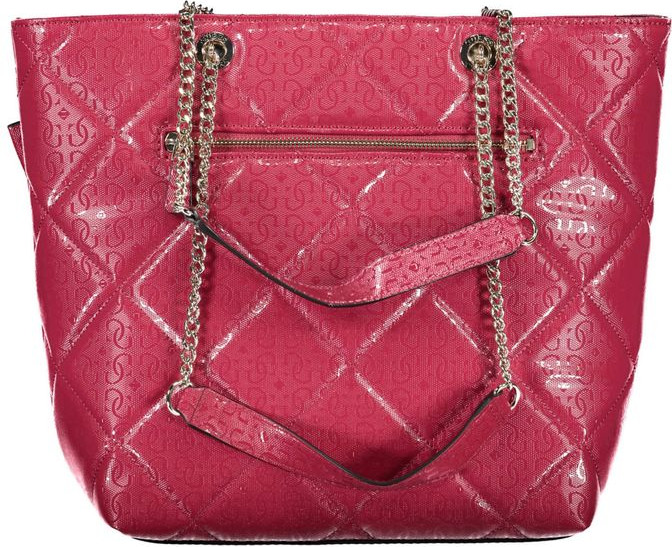 Handbag Guess Shoes Pink Polyethylene