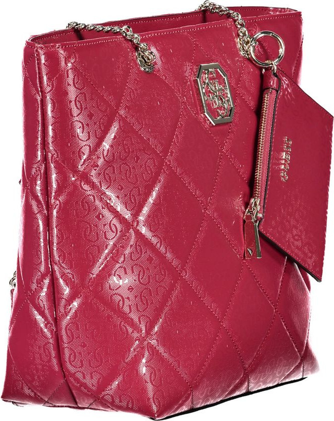 Handbag Guess Shoes Pink Polyethylene