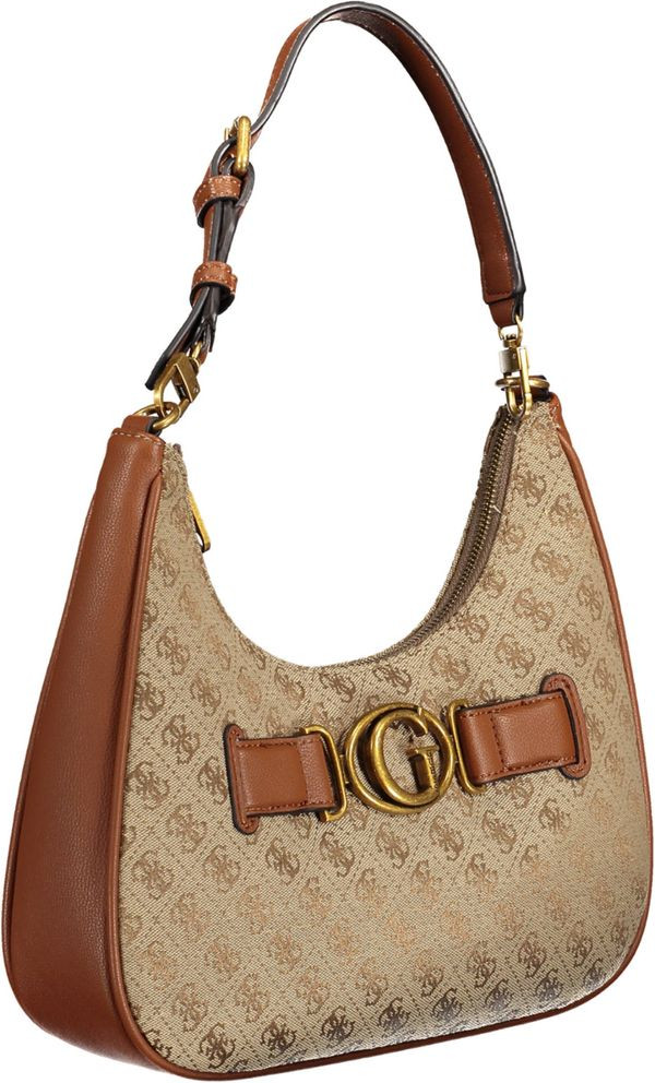 Handbag Guess Shoes Brown Polyethylene