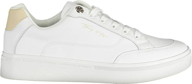 Белые кроссовки Tommy Hilfiger из полиэстера