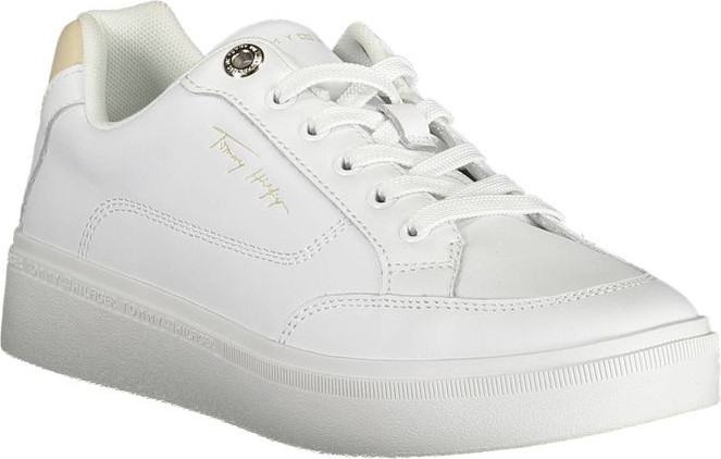 Белые кроссовки Tommy Hilfiger из полиэстера