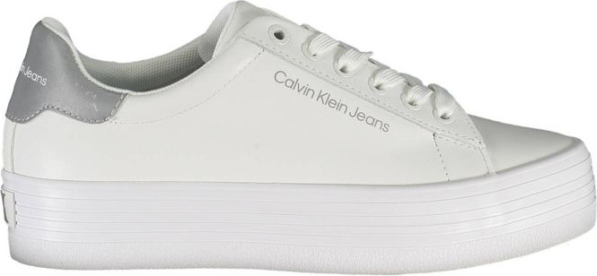 Calvin Klein White Polyester Sneaker