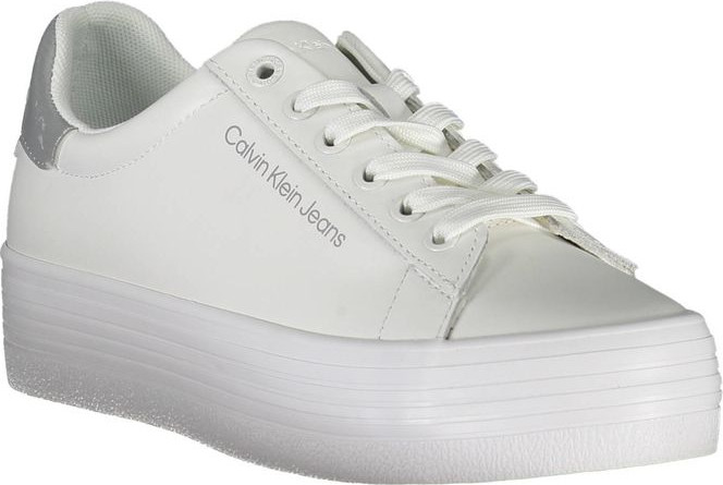 Calvin Klein White Polyester Sneaker