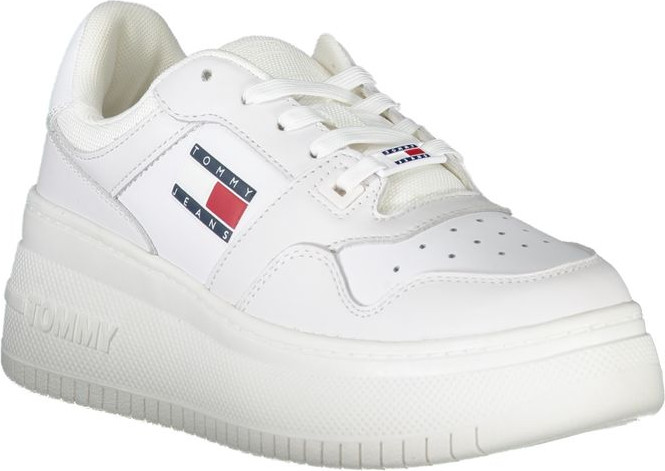 Белые кроссовки Tommy Hilfiger из полиэстера