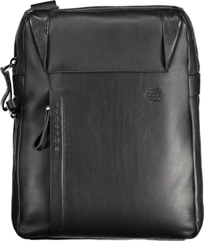 Bag Piquadro Black Leather Shoulder Bag