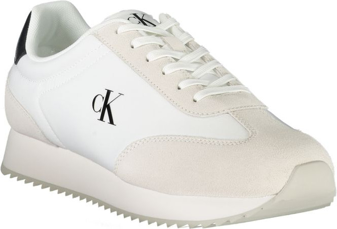 Calvin Klein oq teri erkaklar krossovkalari