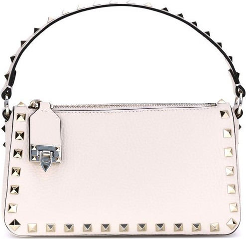 Valentino Garavani Rockstud Zip-Up yelimli sumkasi