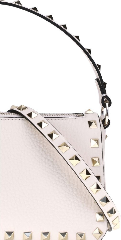 Valentino Garavani Rockstud Zip-Up yelimli sumkasi