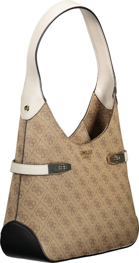 Handbag Guess Shoes Beige Polyethylene