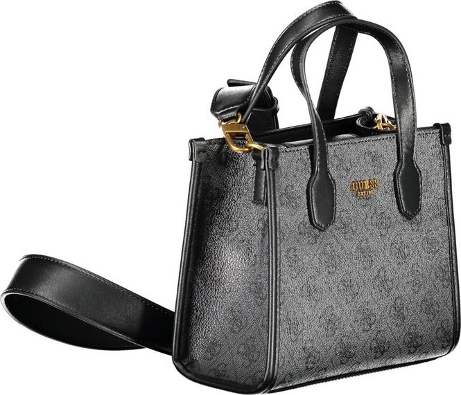 Guess Shoes sumkasi, qora polietilen