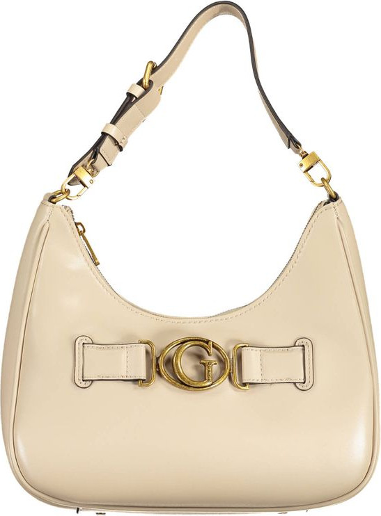 Handbag Guess Shoes Beige Polyethylene