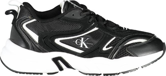 Black Polyester Sneaker Calvin Klein