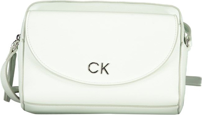 Handbag Calvin Klein Green Polyethylene