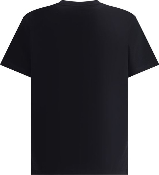 Moschino qora paxta futbolkasi
