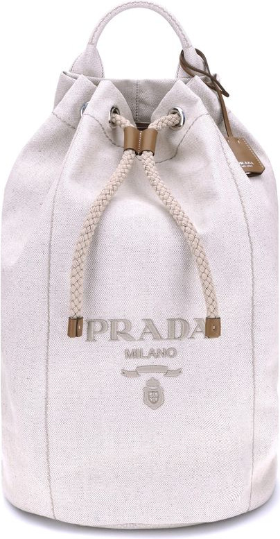 Prada Linen Bucket Sumkasi