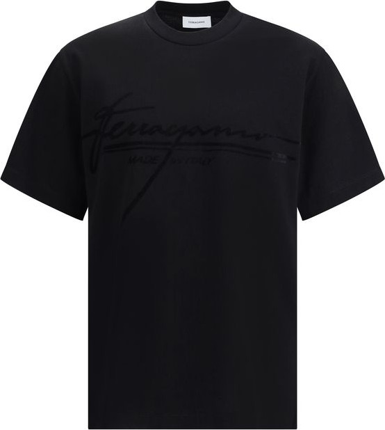 Хлопковая футболка Ferragamo