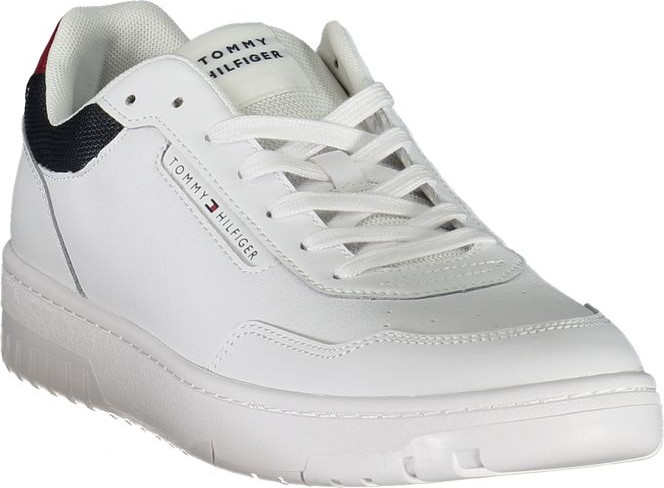 Белые кожаные кроссовки Tommy Hilfiger