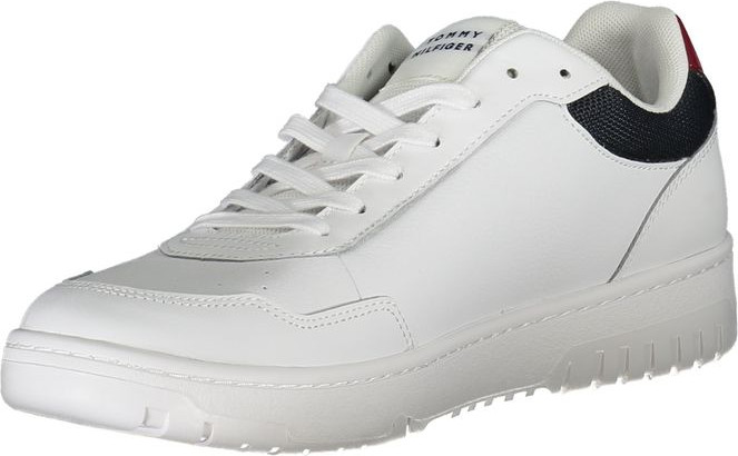 Белые кожаные кроссовки Tommy Hilfiger