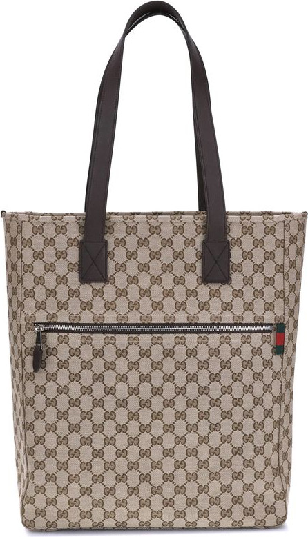 Сумка-тоут Gucci с холстом GG