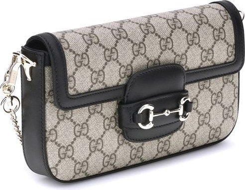 Сумка Gucci Horsebit 1955 Soft небольшая наплечная сумка