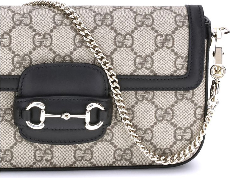 Сумка Gucci Horsebit 1955 Soft небольшая наплечная сумка