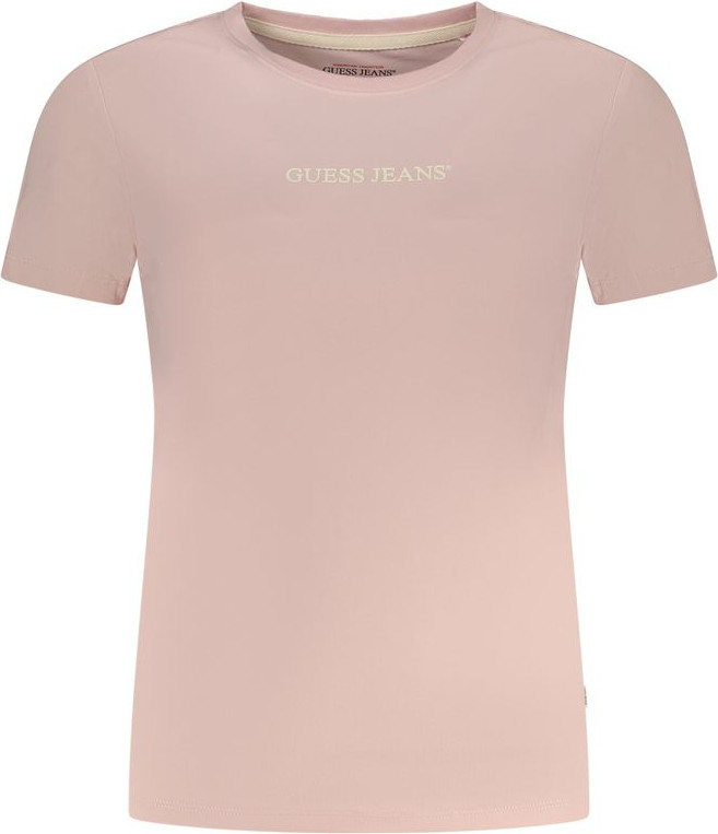 Guess Shoes Pink Cotton T-Shirt