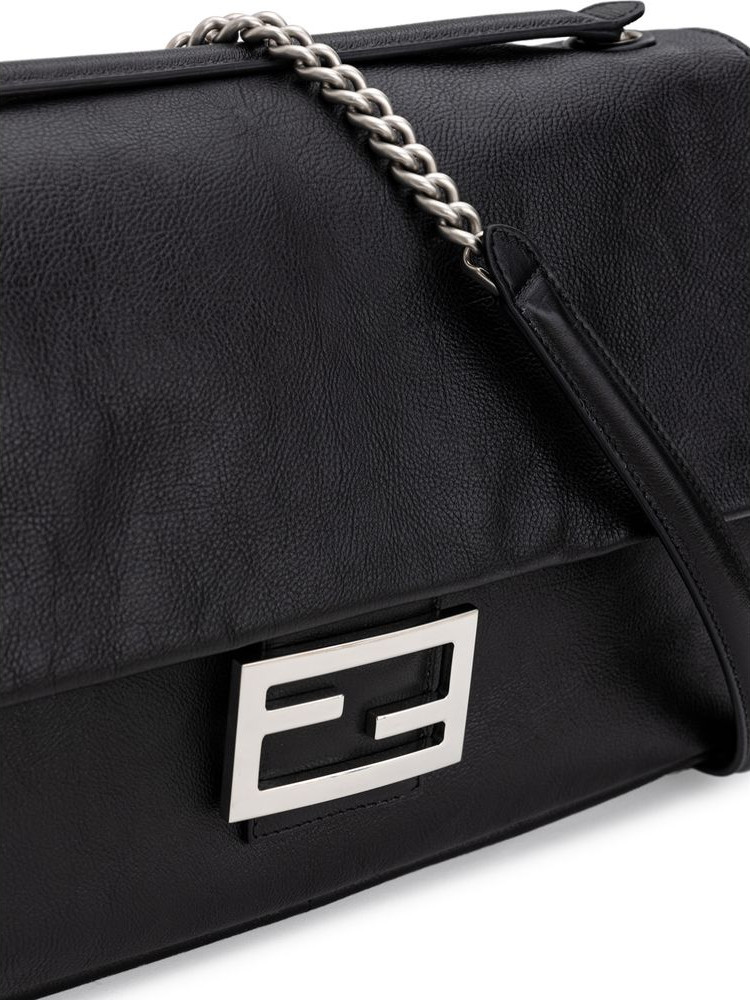 Fendi Qora Charmli Sumkasi