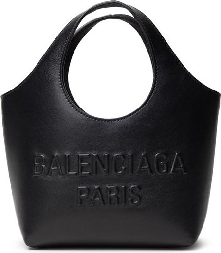 Сумка-тоут Balenciaga Черная кожаная сумка-тоут
